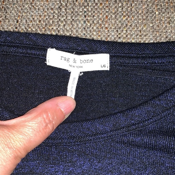 Gently Loved Hudson Long-Sleeve Tee by Rag & Bone - Picture 2 of 6